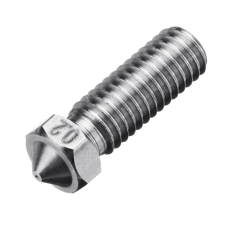 10pcs 0.2mm Stainless Steel Lengthen Volcano Nozzle for 1.75mm Filament 3D Printer
