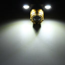 XANES 7304 1500 Lumens Bicycle Headlamp 4 Switch Modes T6+2COB White Light Mechanical Zoom