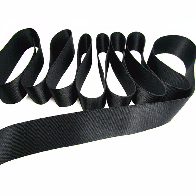 5cmx10m Black Nylon Fabric Webbing Tape For Making Strapping Belting Bag Strap