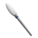 3/32'' White Ceramic Nail Drill Bits Polish File Nail Art Manicure Tools