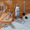 10pcs Cocktail Shaker Bartender Bar Stainless Steel Alloy Mixer Bar Bartender Set Kit