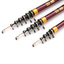 ZANLURE 1.8/2.1/2.4m Telescopic Fishing Rod Carbon Fiber Fishing Pole Outdoor Fishing Tool