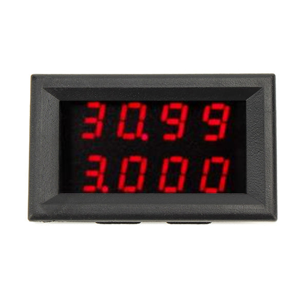 3pcs RIDEN 0-33V 0-3A Four Bit Voltage Current Meter DC Double LED Display Voltmeter