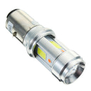 H4 BA20D 3000LM 18W Bright Hi/Lo COB LED Motorcycle Headlamp Motorbike Fog Lamp Light DC9-18V
