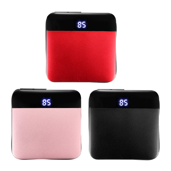10000mAh MiniPower Bank Fast Charging Power Supply Type-C Micro USB Stylish Design