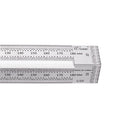 Drillpro 180mm Stainless Steel Precision Bend Ruler Woodworking 90 Degree Square Marking Ruler Carpenter Hole Positioning Line Scribing Tool