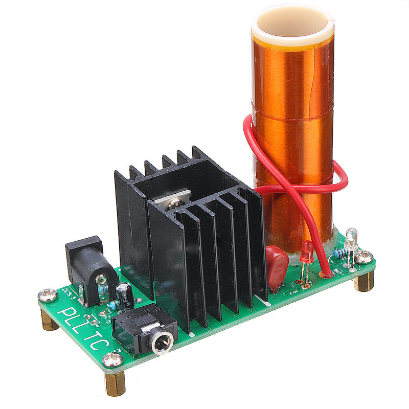 Assembled Music Tesla Coil Mini Plasma Horn Speaker 15W 2A DC 15-24V Module