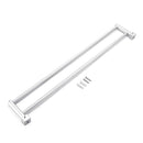 Bathroom Double Towel Holder Rail Rack 2 Bar 60cm Stainless Steel Hanger Wall Mount