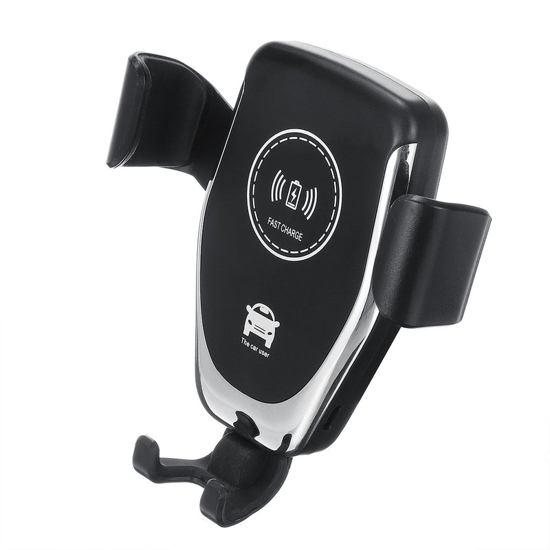 10W 7.5W 5W Qi Wireless Charger Infrared Sensor Air Vent Car Phone Holder For 4.0-6.5 Inch Smart Phone