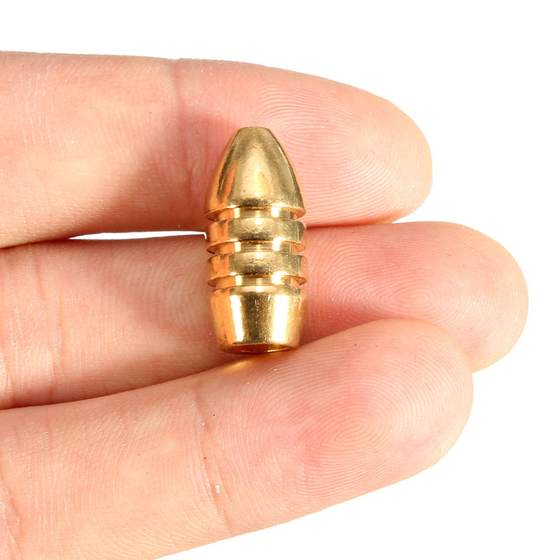 Pure Copper Bullets Fishing Sinkers Soft Bait