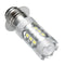 H6 16LED 80W 6000K Super White LED Headlight Bulb For Motorcycle ATV