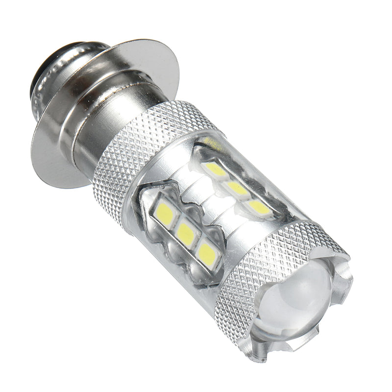 H6 16LED 80W 6000K Super White LED Headlight Bulb For Motorcycle ATV