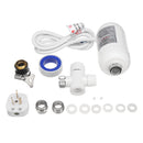 3000W 220v Electric Instant Hot Water Faucet Tap Heater Kitchen Bathroom Home