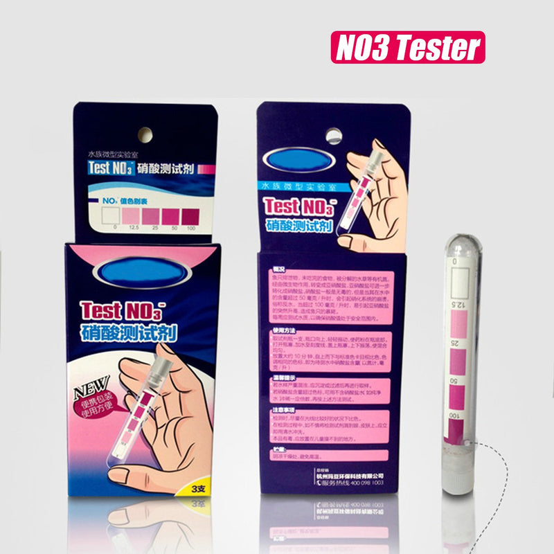 Aquarium Fish Tank PH NO2 NO3 Nitrite Nitrate Chlorine Water Quality Tester Kit