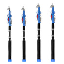 LEO 2.1/2.4/2.7/3m Self-lifting Fishing Rod Nylon Plastic Automatic Fishing Pole Outdoor Fishing Accessories