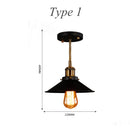 Retro Industrial E27 Wall Sconce Light Vintage Hang Pendant Ceiling Lamp
