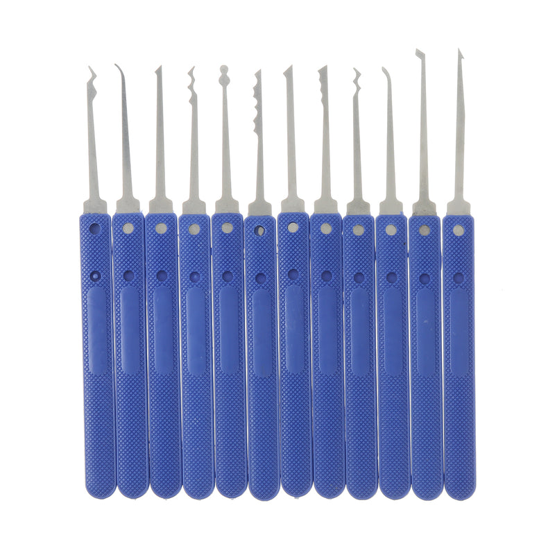 18 Locksmith Tools Practice Transparent Lock Kit With Broken Key Extractor Wrench Tool Removing Hooks Hardware Lock Picks