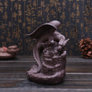 Ceramic Dragon Handicraft Backflow Censer/Holder Incense Burner Home Decor