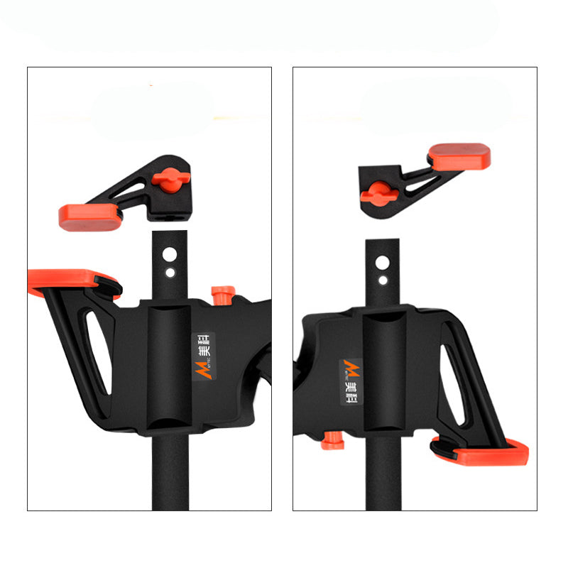 Mytec Woodworking F Clamp Clip Quick Ratchet Release Speed Squeeze Work Bar Kit Spreader Gadget Tools DIY Hand Tool 6inch/8inch/10inch/12inch