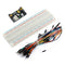 65PCS Jumper Cable+ MB102 Power Supply Module 3.3V 5V+Breadboard Board 830 Point