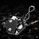 VOLKEN EDC Multi-Function Coin Folding Knife Kitchen Outdoor Survival Kit Tols Hiking Camping Knife