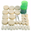 34pcs 1/8 Inch Wool Polishing Buffing Polish Wheel Kit for Dremel