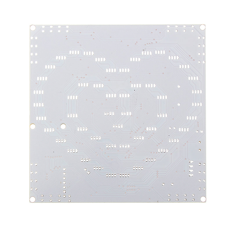DIY Full Color Heart-shaped LED Electronic Kit PCB Circuit Board Kit With Shell