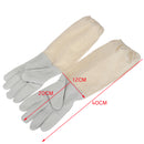 Extra Long Beekeeping Bee Work Gloves Real Goats Leather Heavy Duty Ventilated
