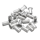Pop Riveter Gun Rivet Hand Tool Set Kit with 100Pcs Nut Inserts + 5Pcs Mandrels & Box