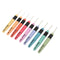Lighted Crochet Hooks Value Pack 9 pcs Set LED Lite Crochet Hook Set  Needle Batteries Included