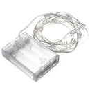 2M 20 LED Battery Powered Christmas Tree String Fairy Light For Xmas Party Weddinng Decor