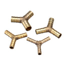 Pagoda Adapter Brass Barb Y Shape 3 Ways Pipes Fitting 6/8/10/12mm Pneumatic Component Hose Coupler