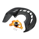 Motorcycle Front Brake Disc Rotor Guard Cover Protector Black For KTM 125-530 SX SXF XC XCF EXC