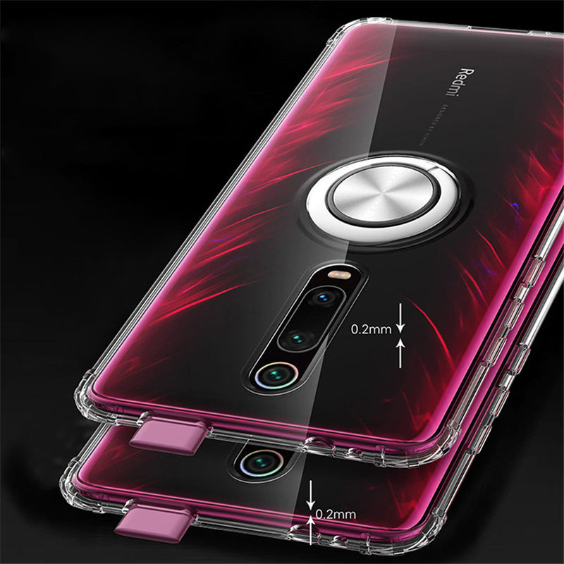 Bakeey Transparent With Ring Holder Soft TPU Protective Case For Xiaomi Mi9T /Xiaomi Mi 9T Pro / Xiaomi Redmi K20 / Redmi K20 PRO