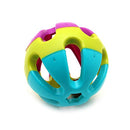 Yani DCT-7 ABS Plastic Dog Toy Happy Jingle Bell Ball Chewing Ball  Funny Pet Interactive Fetch Play