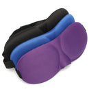 3D Soft Travel Sleep Rest Eye Shade Sleeping Aid Mask Comfort Blinder Shield Padded