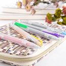 Kinbor DTB6698 5/10 Colors Colorful Press Gel Pens 0.5mm Frosted Barrel Drawing Writing Pen Office School Supplies Gifts