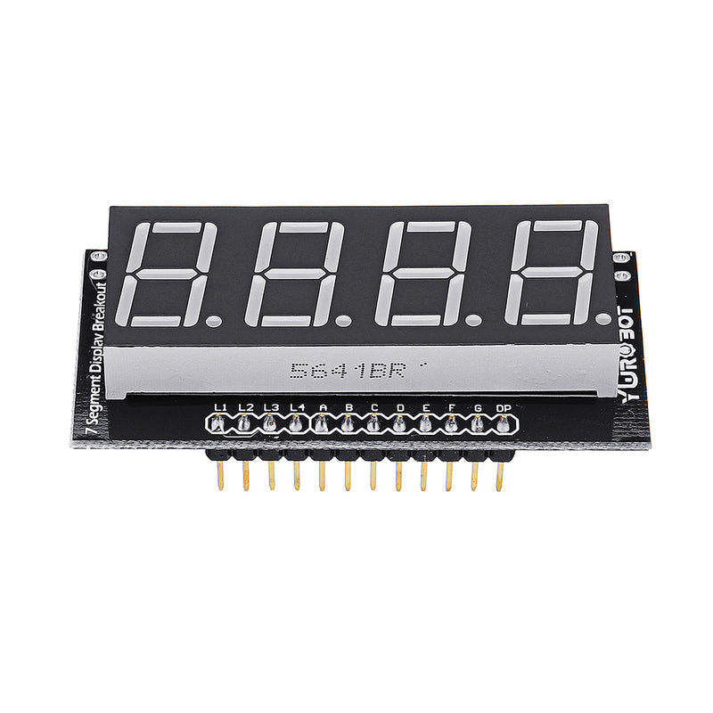 YwRobot Four Digital Tube Red LED Display Module Common Anode Electronic Building Block