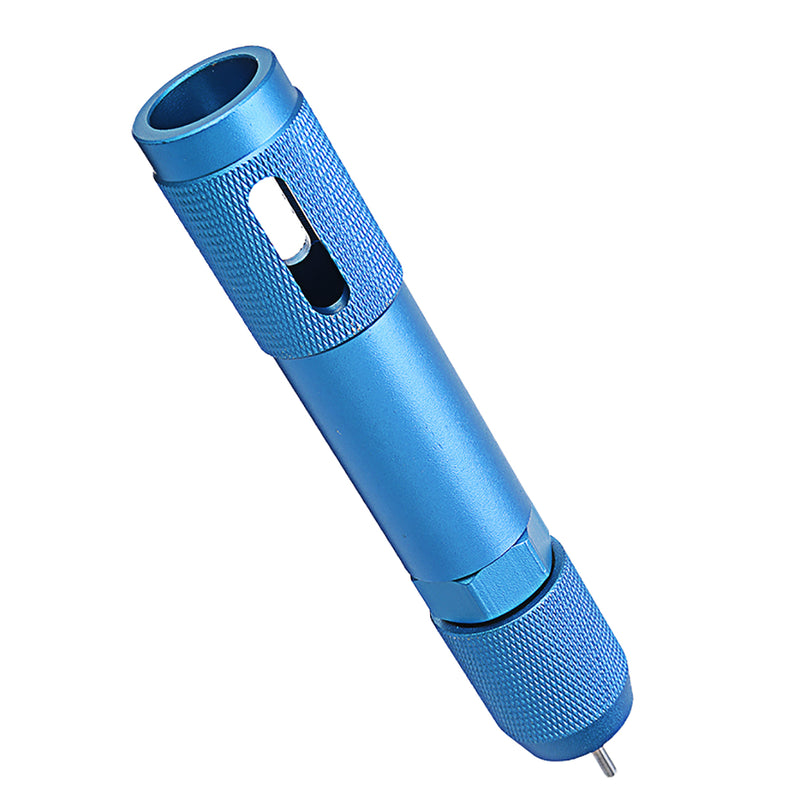 Airsoft 12g CO2 Wireless Cartridge Charger Portable Fill Adapter w/ 0-1500 Pressure Gauge