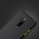For OnePlus 7T Pro Case Bakeey Armor Shockproof Anti-fingerprint Matte Translucent Hard PC&Soft TPU Edge Protective Case
