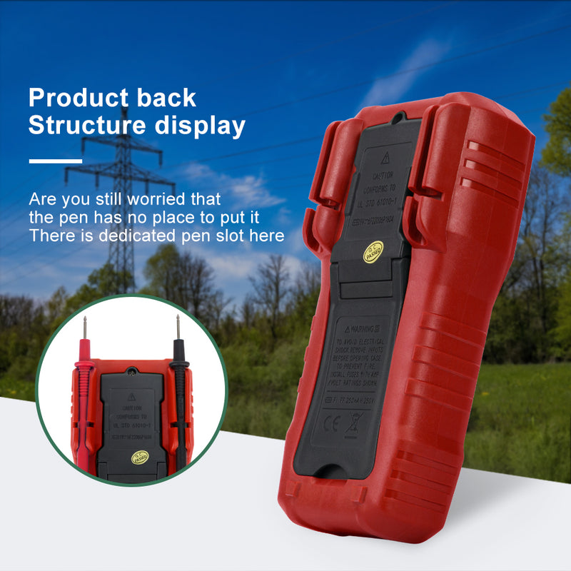 ANENG AN819C Digital Multimeter LCD AC/DC Ammeter Resistance Capacitance Tester