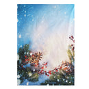 5X7ft Christmas Snow Vinyl Photography Studio Backdrop Photo Background