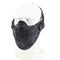 WoSporT Camouflage Half Face Mask For Airsoft CS Paintball Tactical Military Costume