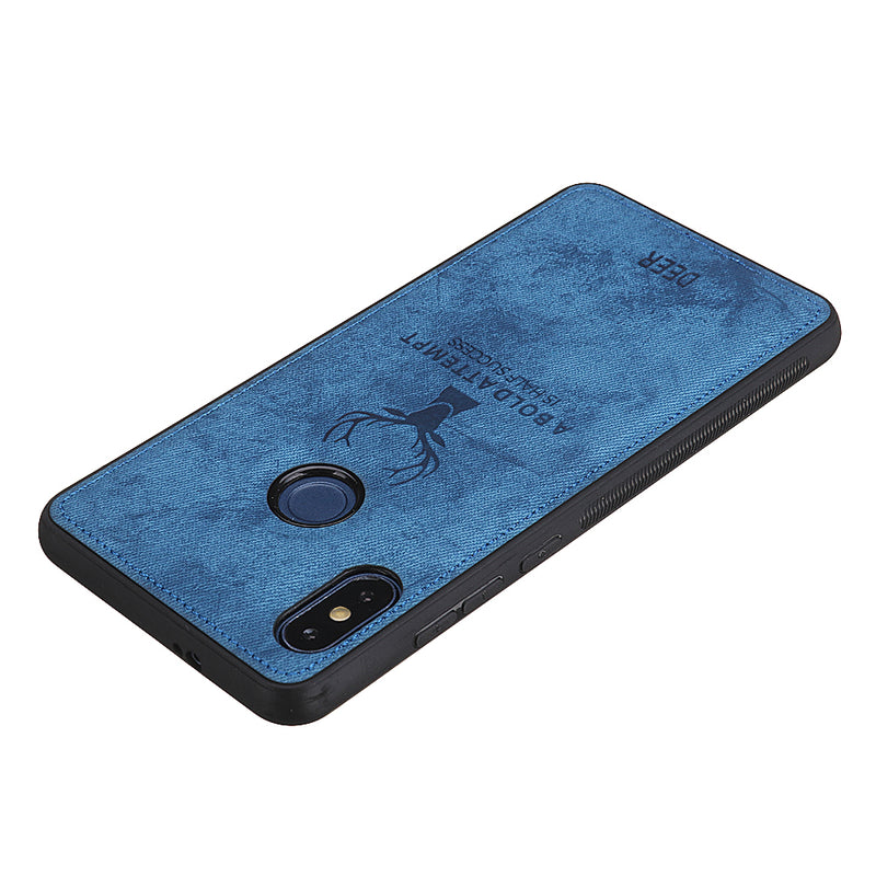 Bakeey Deer Shockproof Cloth Soft TPU Back Cover Protective Case for Xiaomi Redmi Note 5