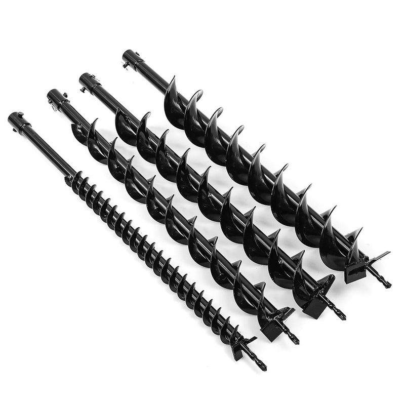 40/60/80/100mm Earth Drill Dual Blade Auger Drill Bit Fence Borer For Earth Petrol Post Hole Digger