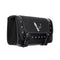 Black PU Leather Motorcycle Tool Bag Luggage Saddlebags Saddle Bag Universal For Harley