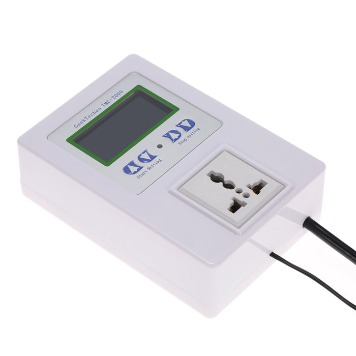 TMC-2000 AC110-240V 10A -50C~110C LCD Digital Intelligent Pre Wired Temperature Controller