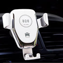 Bakeey 10W Fast charging Gravity Bracket Wireless Car Charger For iPhone X XS HUAWEI P30 Oneplus 7 XIAOMI MI9 S10 S10+