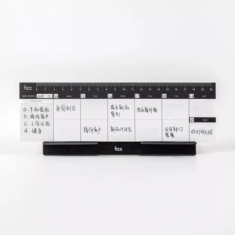 Fizz FZ335014 Desktop Week Plan Notepad Notebook Tearable Memo Pad from XIAOMI YOUPIN