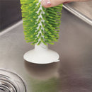 Honana Sink Suction Cup Base Cleaning Brush Bottle Glass Wine Cup Brush Kitchen Cleaning Antibacteri